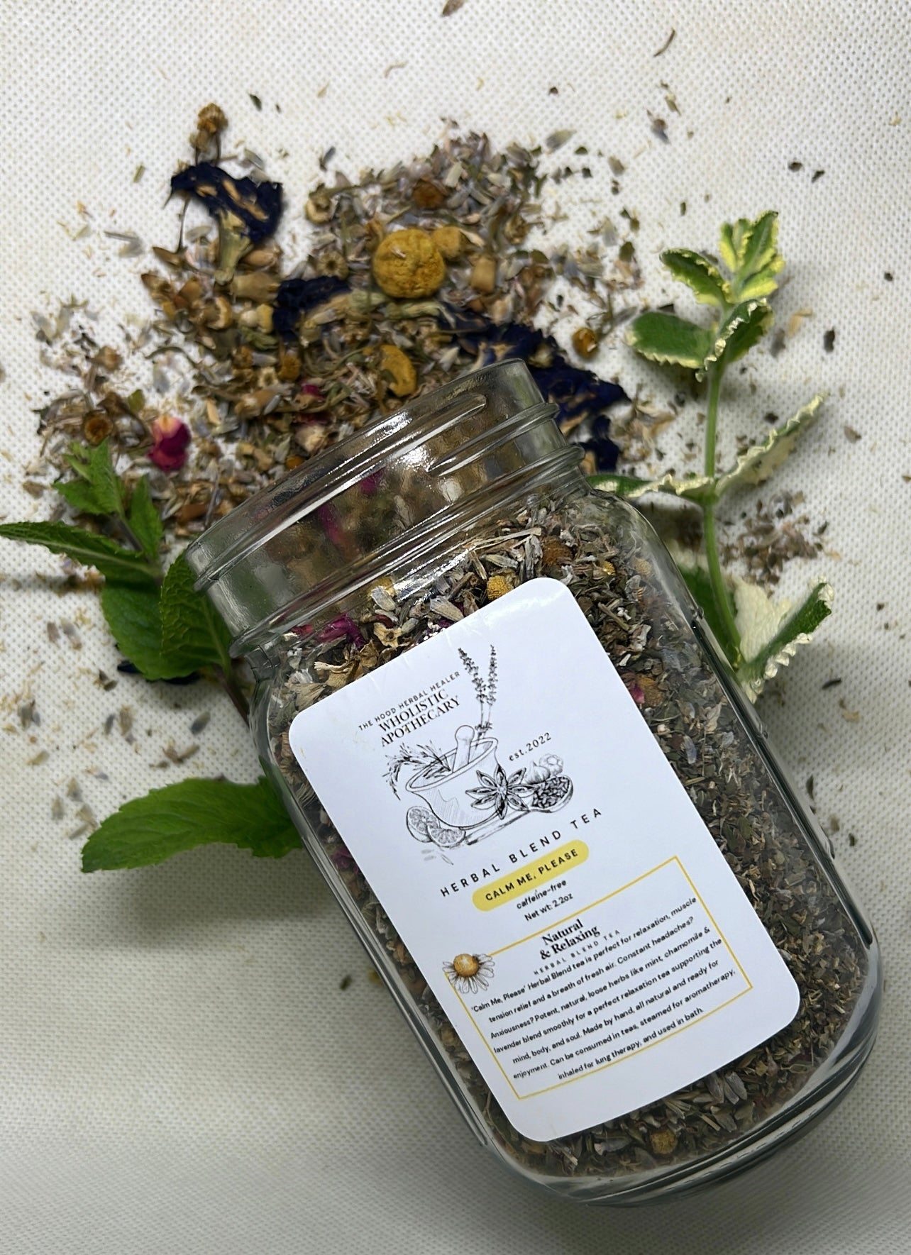 Calm Me, Please Herbal Blend Tea
