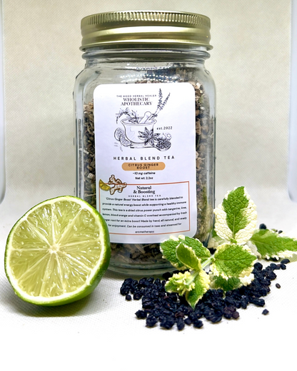 Citrus Ginger Boost Herbal Blend Tea
