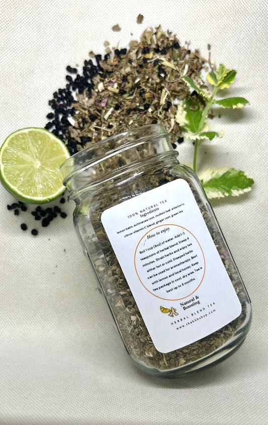 Citrus Ginger Boost Herbal Blend Tea